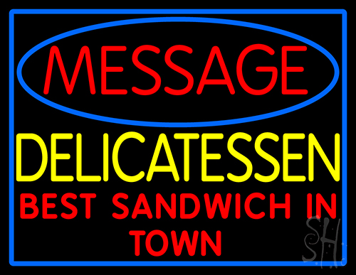 Custom Delicatessen LED Neon Sign