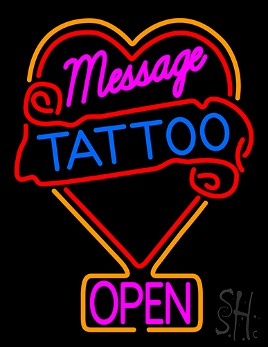 Custom Tattoo LED Neon Sign