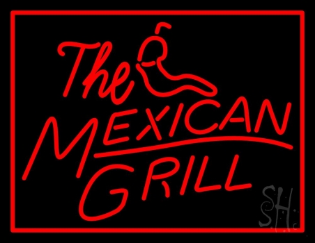 The Red Mexican Grill LED Neon Sign