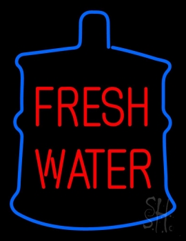 Red Fresh Water LED Neon Sign