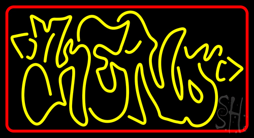 Funky Keno 1 LED Neon Sign