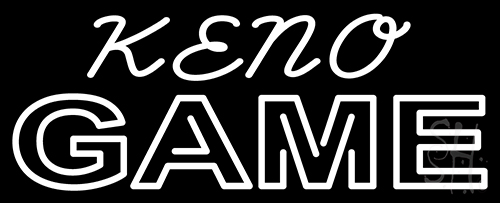 Keno Gems 2 LED Neon Sign