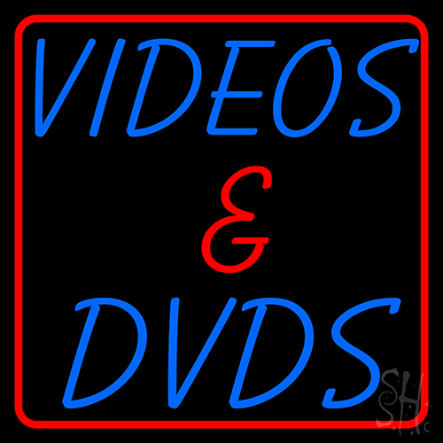 Videos And Dvds 1 LED Neon Sign