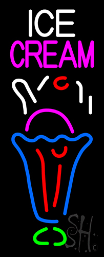 Ice Cream Cup LED Neon Sign