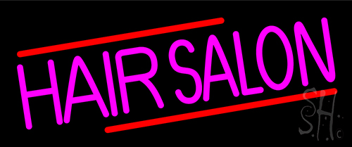 Pink Hair Salon LED Neon Sign