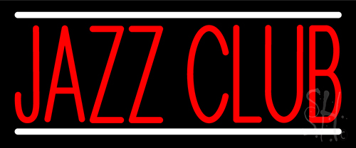 Red Jazz Club LED Neon Sign