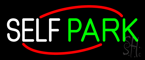 Self Park LED Neon Sign