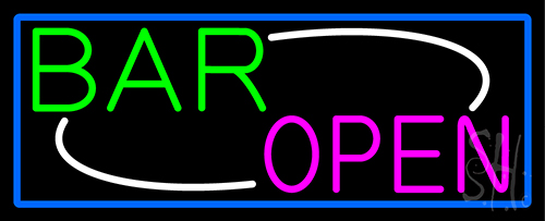 Stylish Bar Open LED Neon Sign