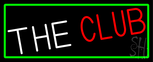 The Club LED Neon Sign