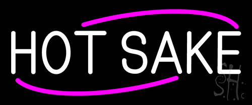 White Hot Sake LED Neon Sign