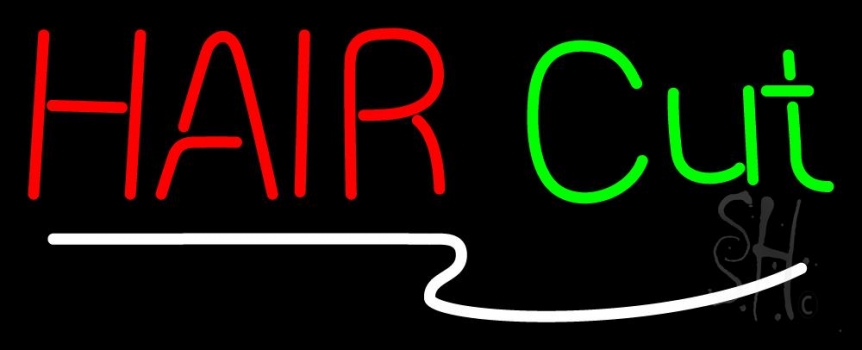 Hair Cut LED Neon Sign
