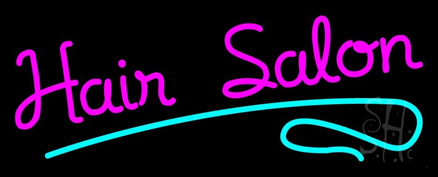Pink Hair Salon LED Neon Sign