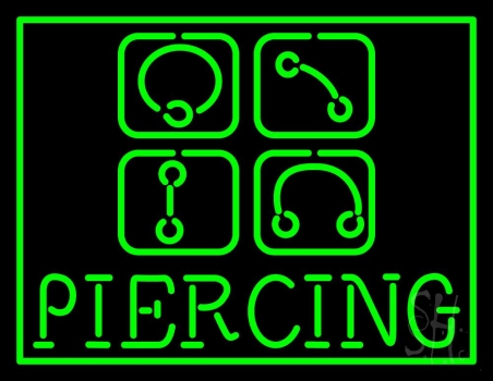 Piercing LED Neon Sign