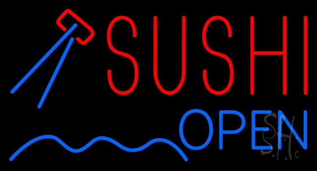 Sushi Open LED Neon Sign