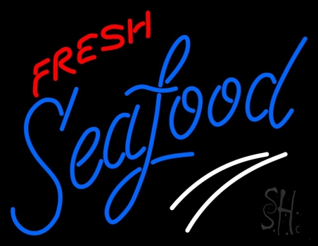 Fresh Seafood LED Neon Sign