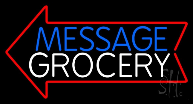 Custom Grocery LED Neon Sign