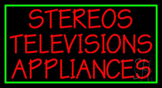 Stereos Televisions Appliances 1 LED Neon Sign