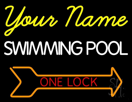Custom Swimming Pool LED Neon Sign