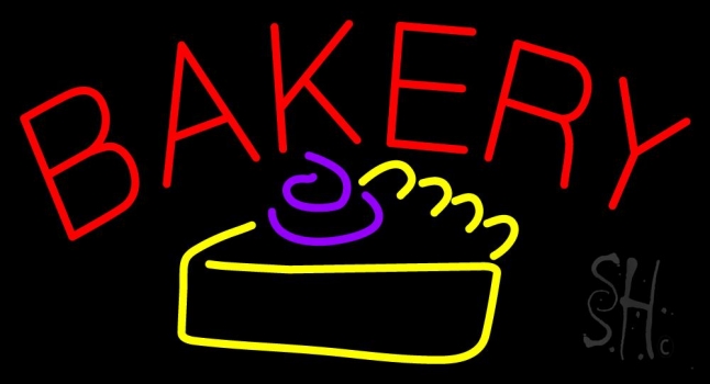 Bakery Logo LED Neon Sign