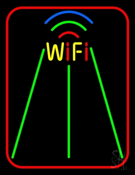 Radio Thermostat LED Neon Sign