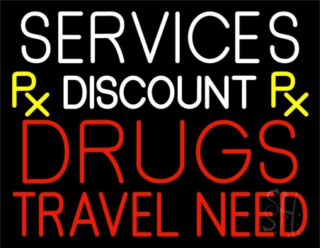 Service Discount LED Neon Sign