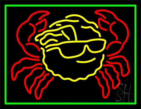 Crab LED Neon Sign