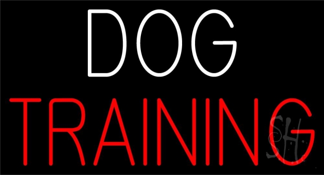 Dog Training Block 1 LED Neon Sign