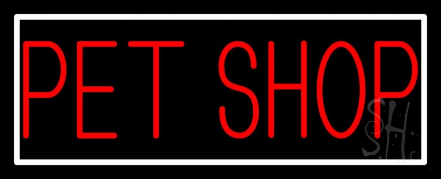 Pet Shop Block 1 LED Neon Sign