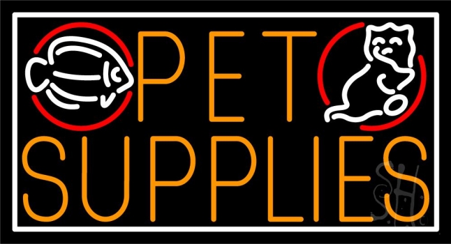 Pet Supplies LED Neon Sign
