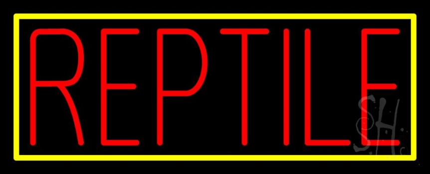 Reptile Block 1 LED Neon Sign