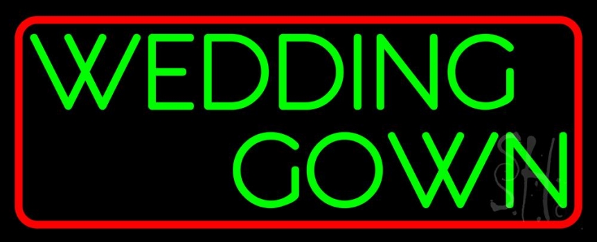 Wedding Gown LED Neon Sign