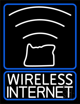 Wireless Internet LED Neon Sign