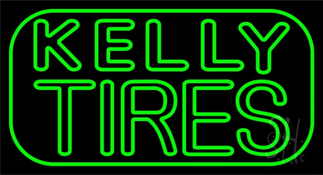 Kelly Tires LED Neon Sign