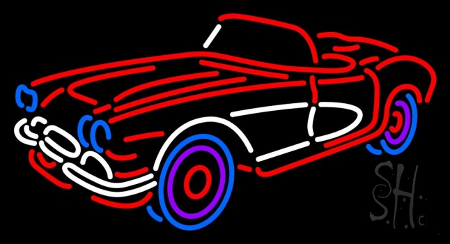 Classic Car LED Neon Sign