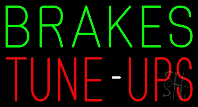 Brakes Tune Up LED Neon Sign