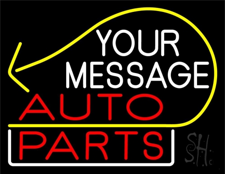 Custom Auto Parts Arrow LED Neon Sign