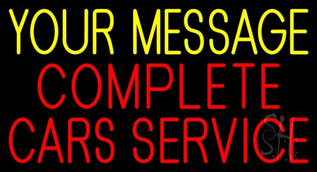 Custom Car Service LED Neon Sign