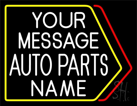 Custom Name Auto Parts LED Neon Sign