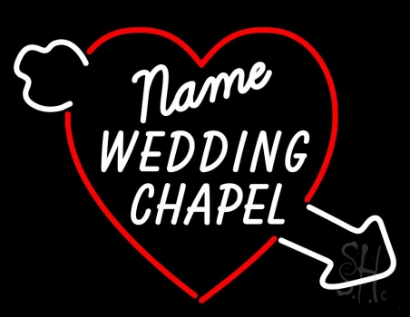 Custom Wedding Chapel LED Neon Sign