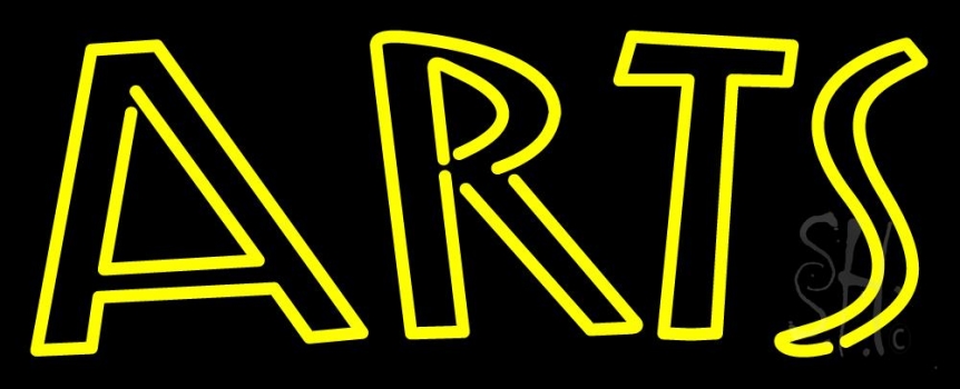 Yellow Arts LED Neon Sign