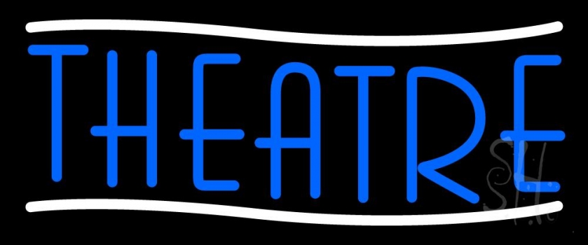 Blue Theatre LED Neon Sign