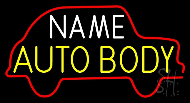 Custom Auto Body 1 LED Neon Sign