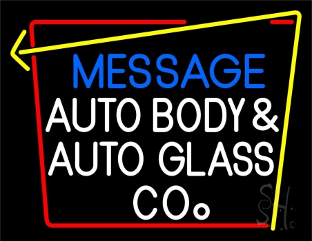 Custom Auto Body And Glass LED Neon Sign