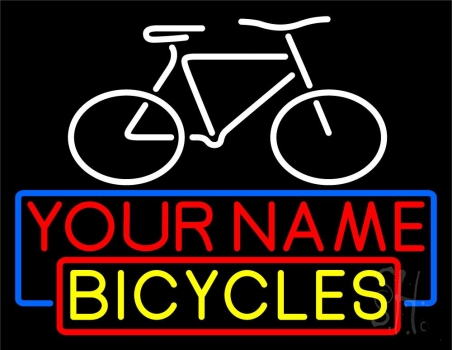 Custom Bicycles 2 LED Neon Sign