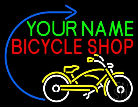 Custom Bicycle Shop LED Neon Sign