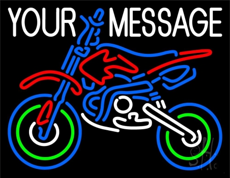 Custom Bikes 1 LED Neon Sign