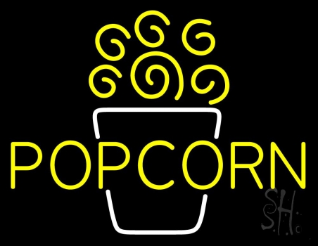 Popcorn LED Neon Sign