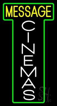 Custom Vertical Cinemas LED Neon Sign