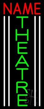 Custom Vertical Theatre LED Neon Sign