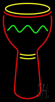 Djembe Drum LED Neon Sign